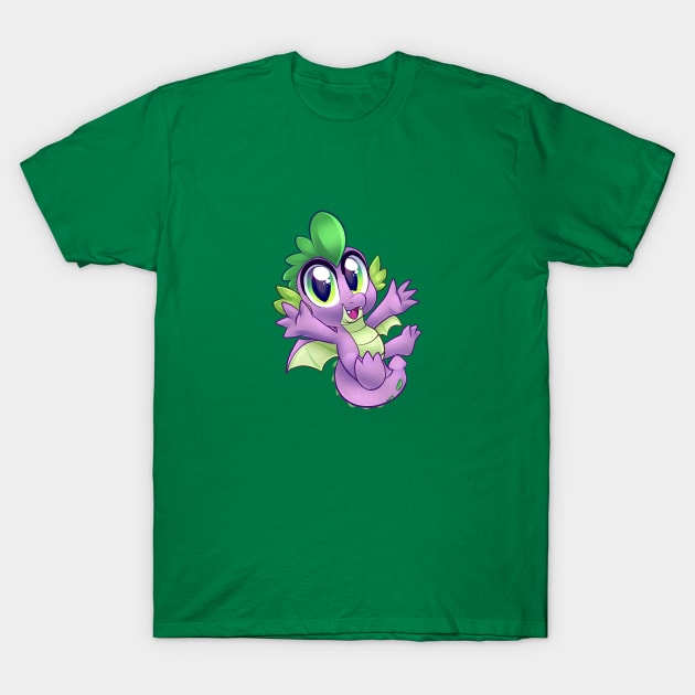 Spike the dragon T-Shirt by Baja Gryphon